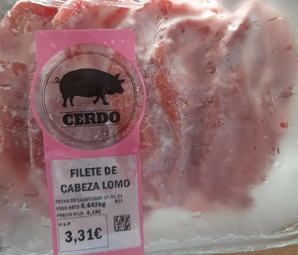 Filete de cabeza de lomo