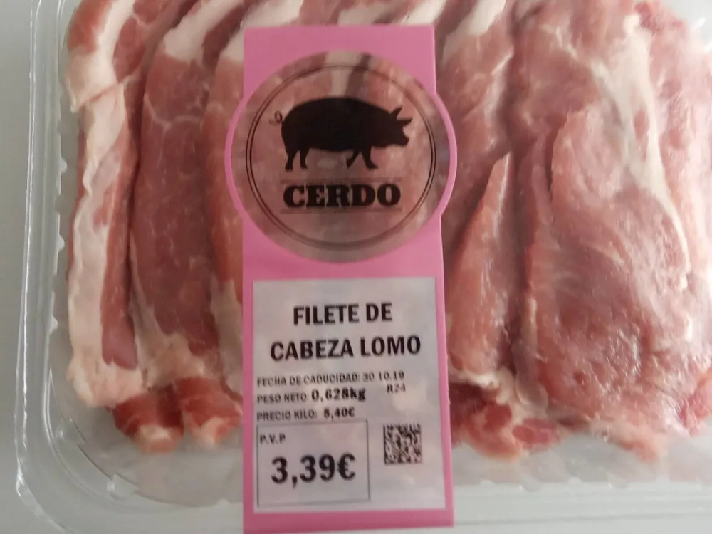 Filete cabeza de lomo