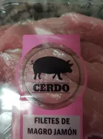 Filetes de magro jamón