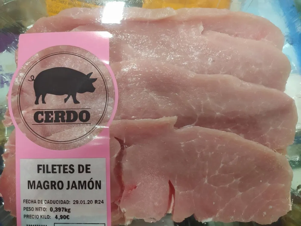 Filetes de Magro Jamón