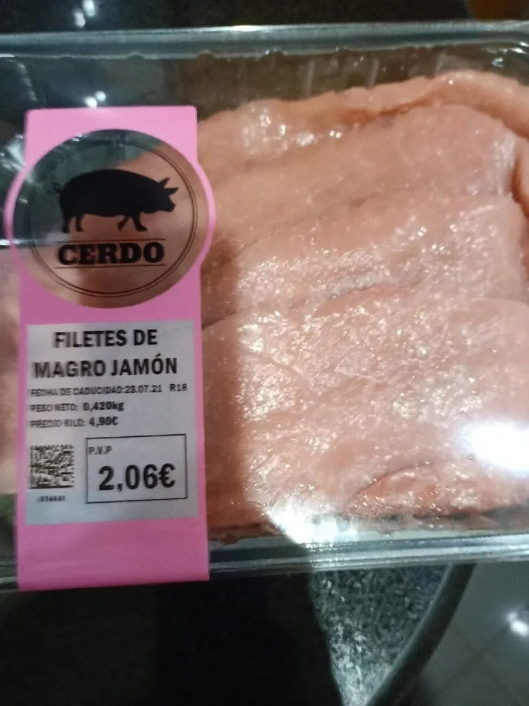 Filetes de Magro Jamón