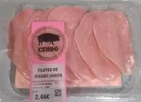 Filetes de magro jamón