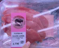 Filetes de magro jamon
