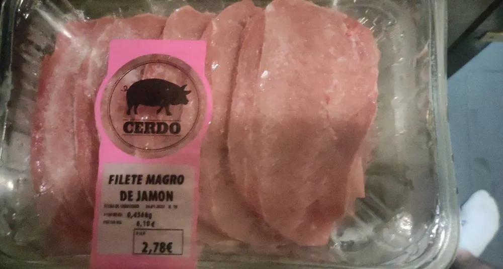 filete magro de jamón