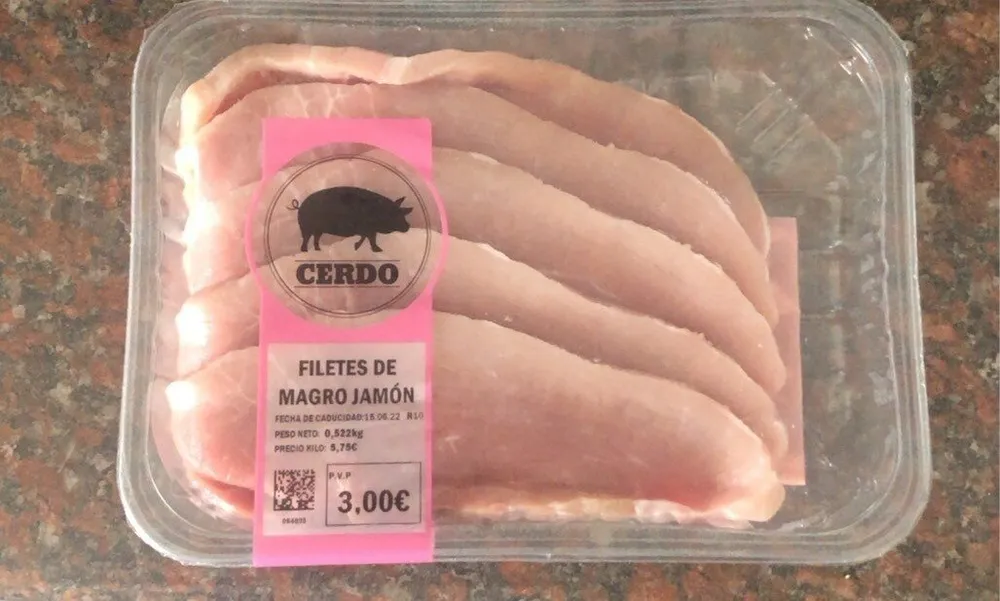 Filete de jamon magro