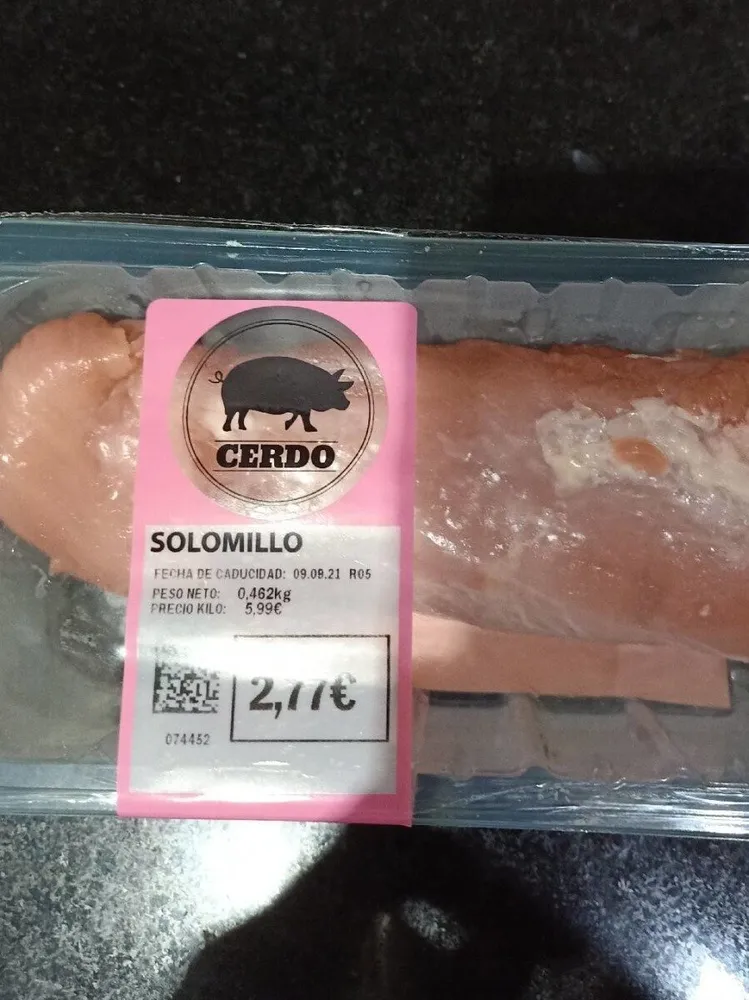 Solomillo de cerdo