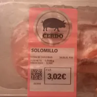 Solomillo cerdo