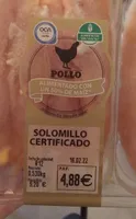 Solomillo de pollo certificado