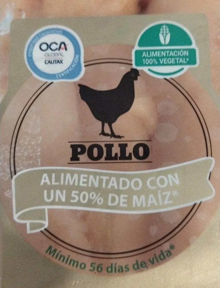 Pollo solomillo certificado