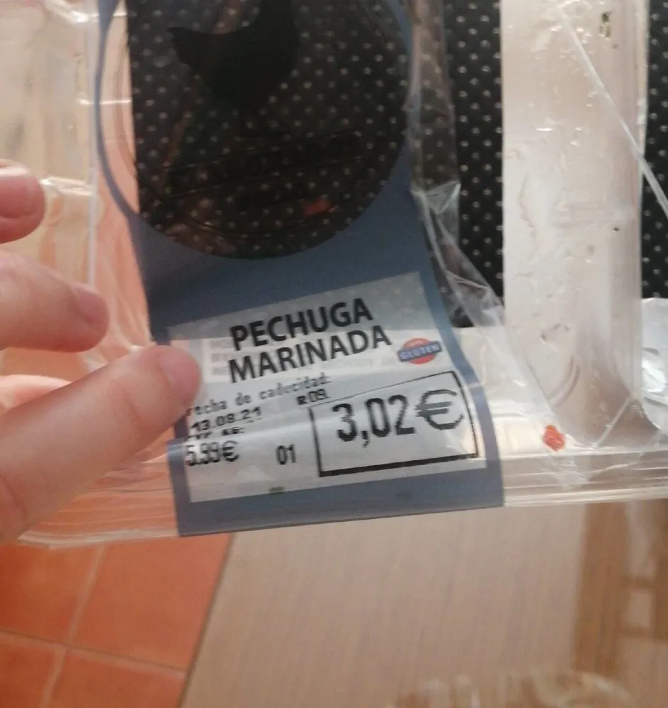 Pechuga marinada