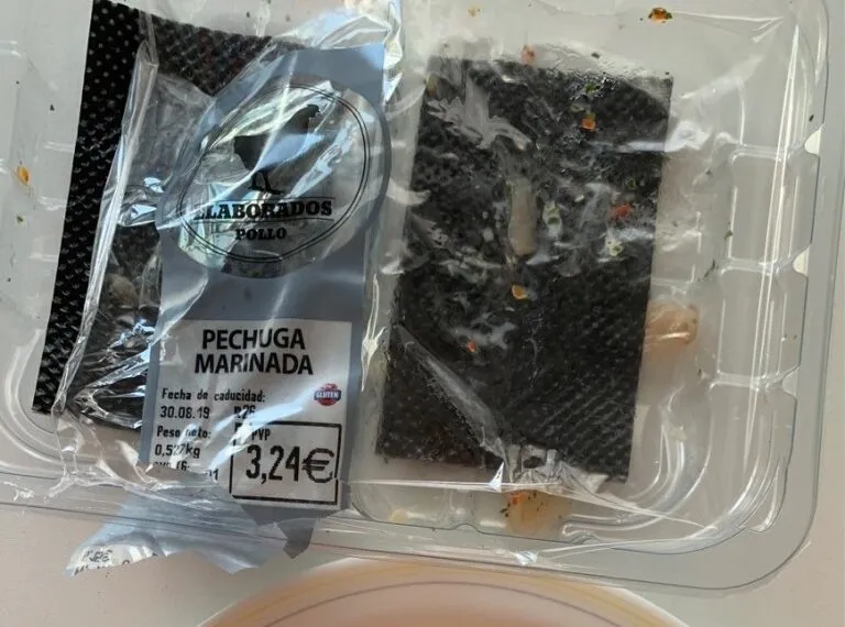 Pechuga marinada de pollo