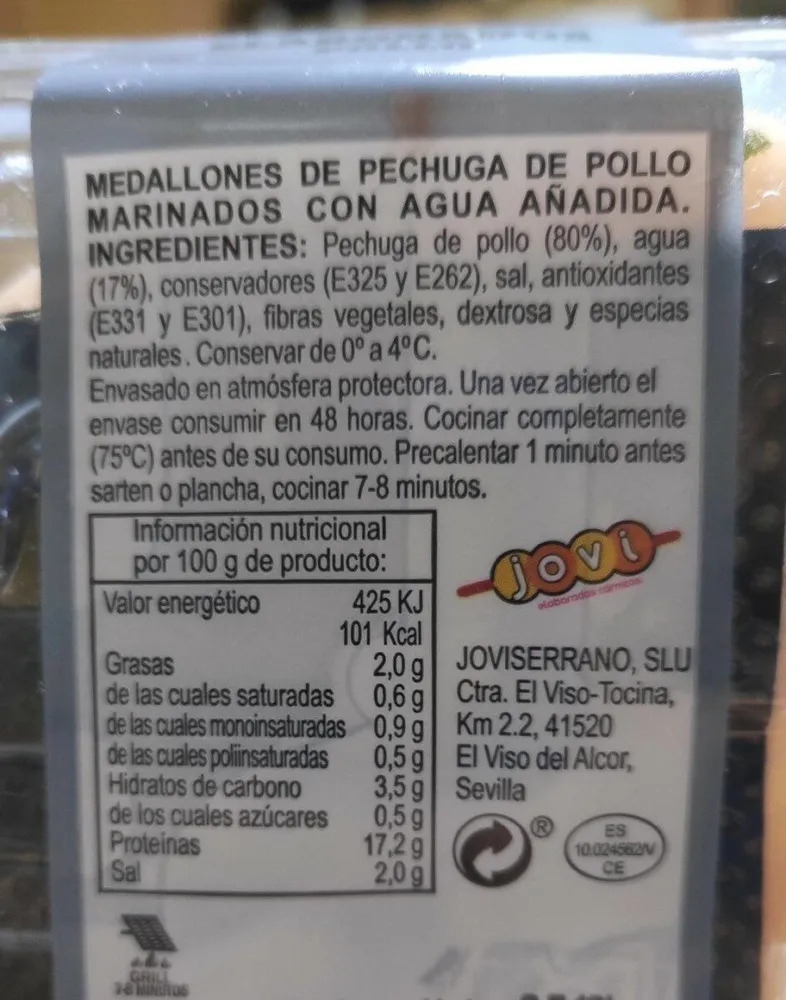 Pechuga Marinada