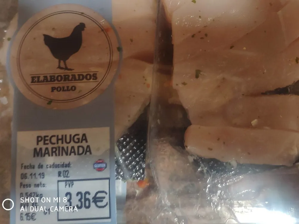 Pechuga marinada