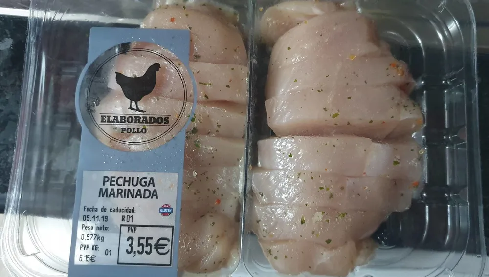 Pechuga marinada