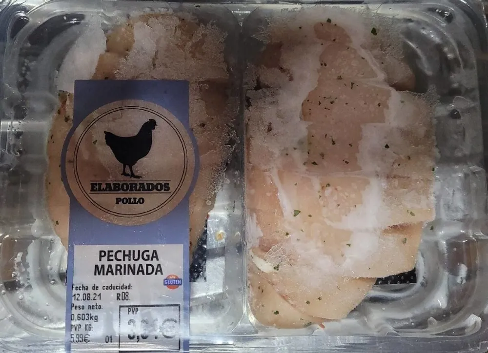 Pechuga marinada