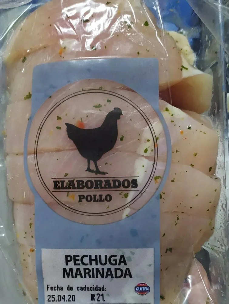 Pechuga de pollo marinada
