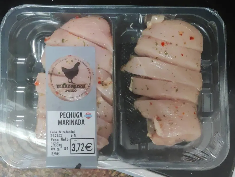 Pechuga marinada