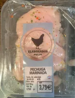 Pechuga de pollo marinada