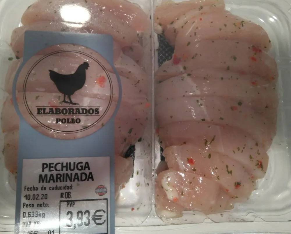Pechuga marinada