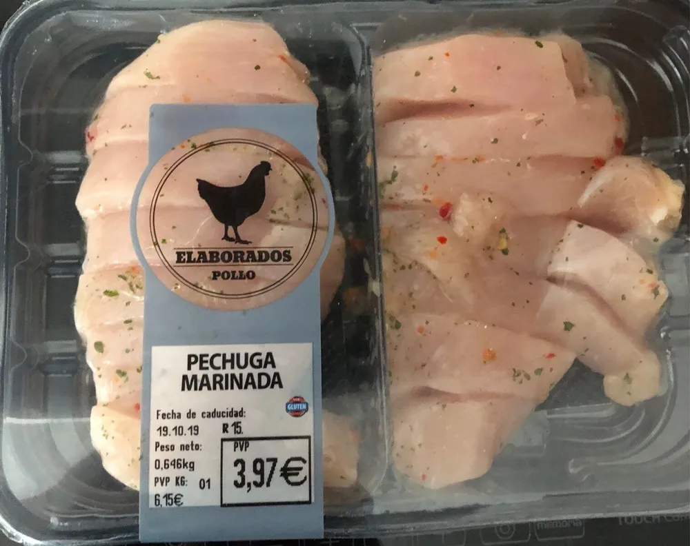 Pechuga marinada