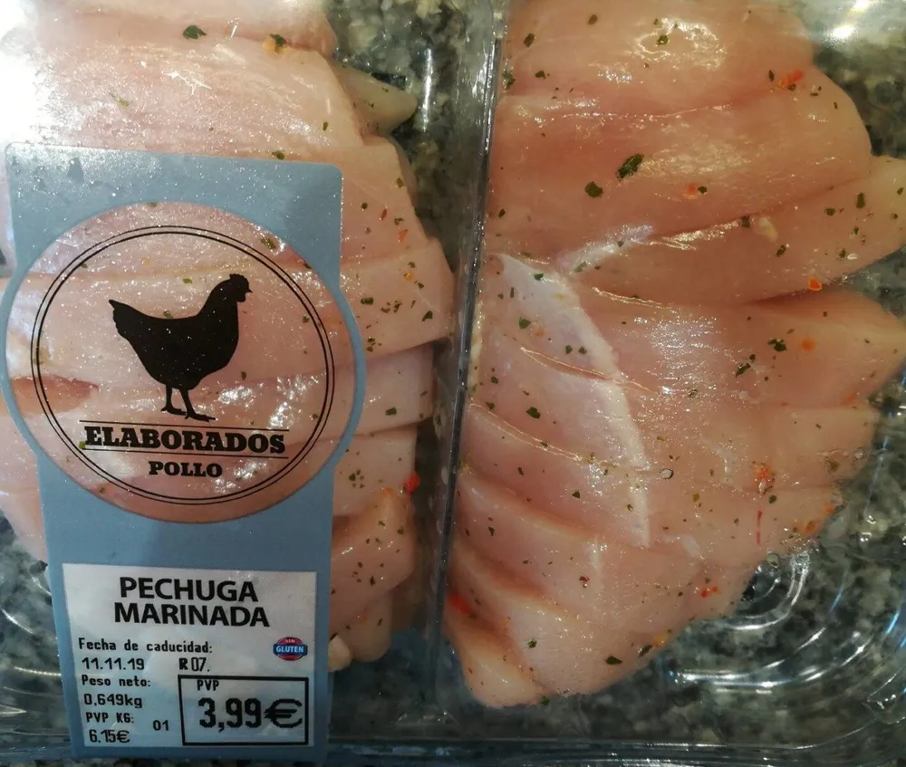 Pechuga marinada