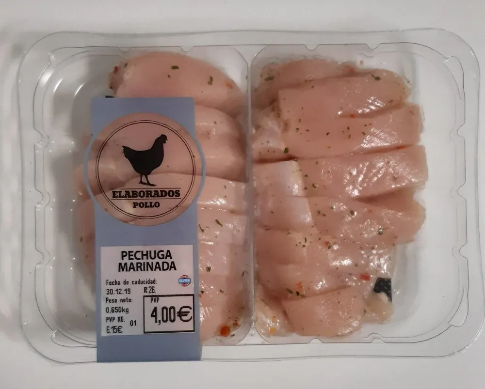 Pechuga de pollo marinada