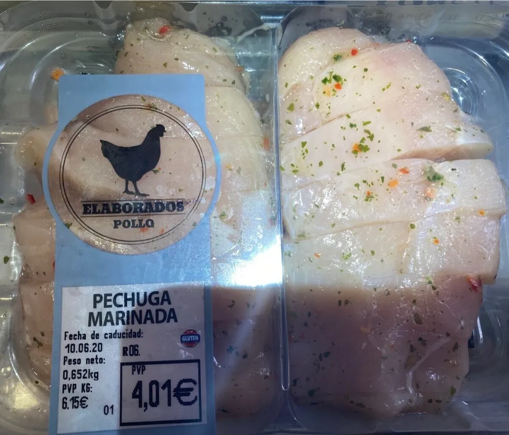 pechuga marinada