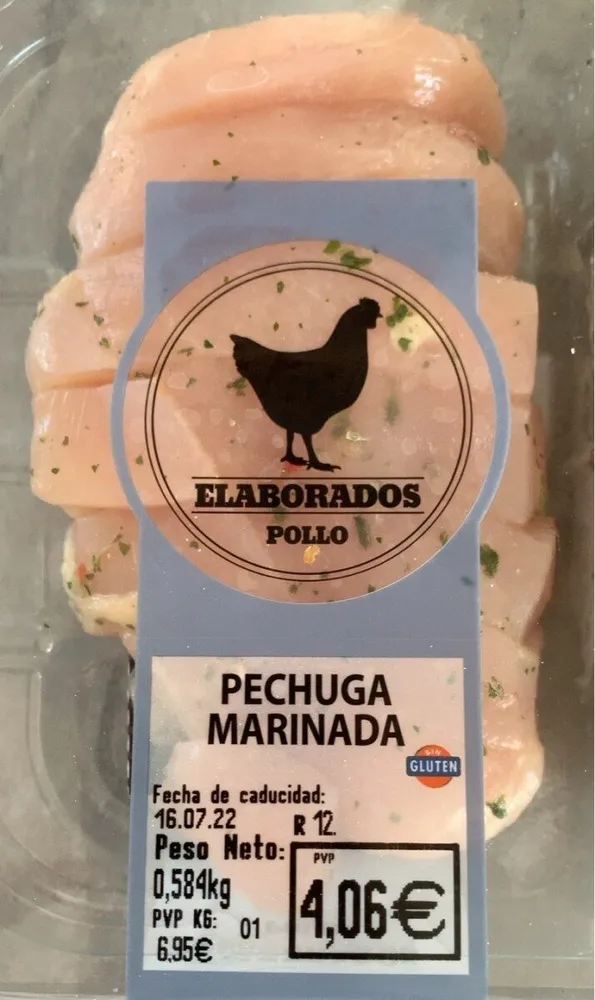 medallones pollo marinados
