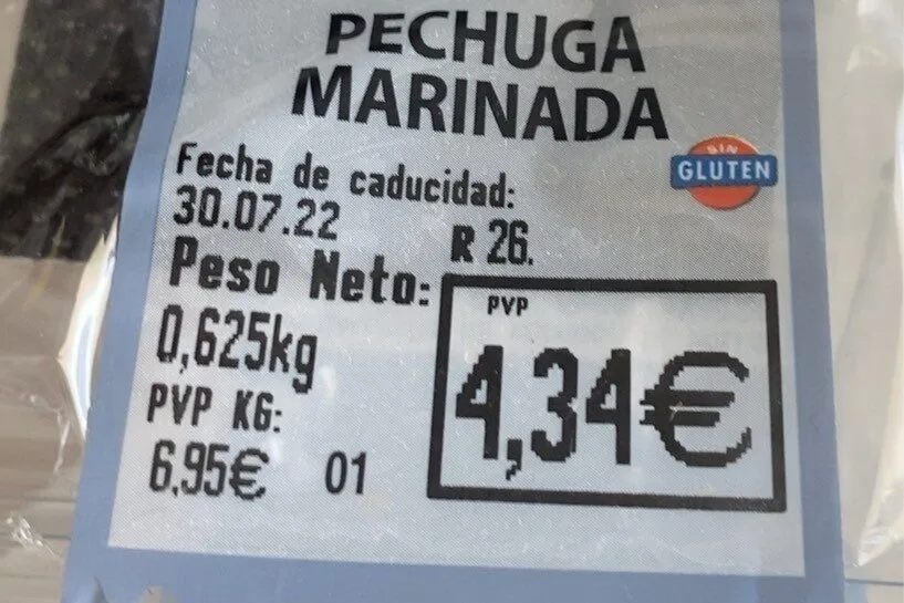 Pollo marinado