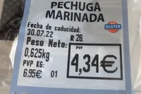 Pollo marinado