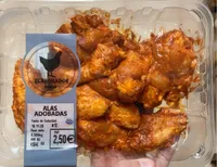 Alitas de pollo adobadas