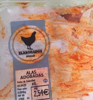 Alas adobadas