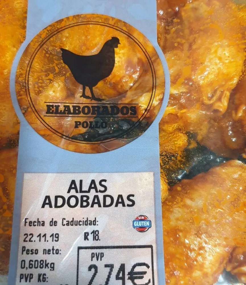 alas adobadas