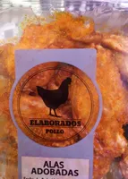 Alas de pollo adobadas