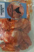 Alitas adobadas