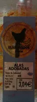 Alitas adobadas