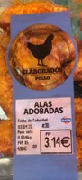 Alas adobadas
