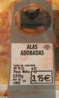Alas adobadas