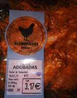 Alas adobadas