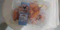 Alas de pollo adobadas con agua aliñada