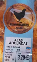 Alas adobadas