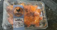 Alitas de pollo adobadas