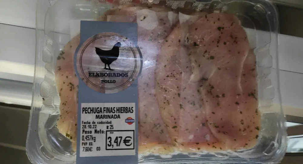 Pechuga finas hierbas marinada