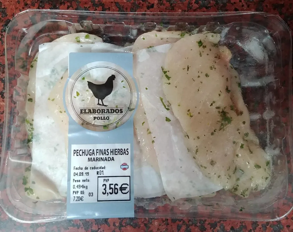 Pechugas marinadas