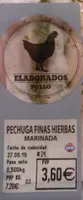 Pechuga finas hierbas marinada