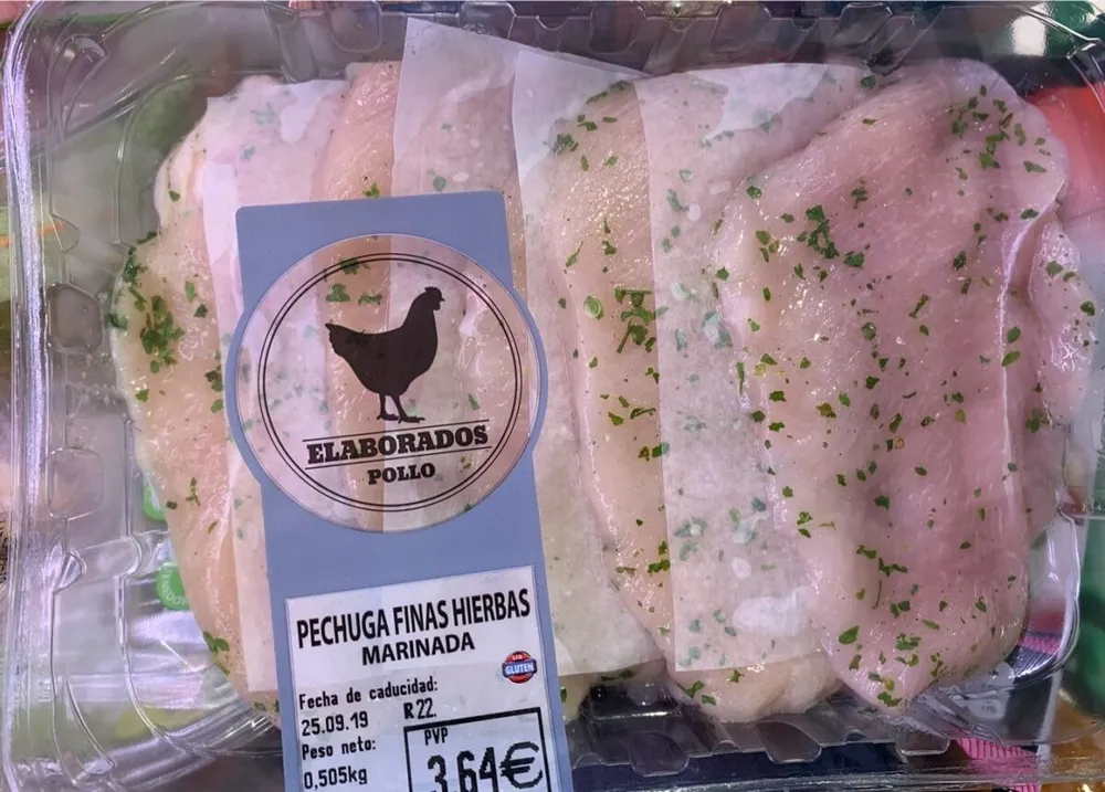 Pechuga finas hierbas marinada