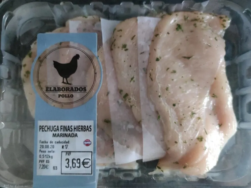 Pechuga finas hierbas