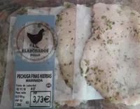 Pechuga de pollo finas hierbas marinada