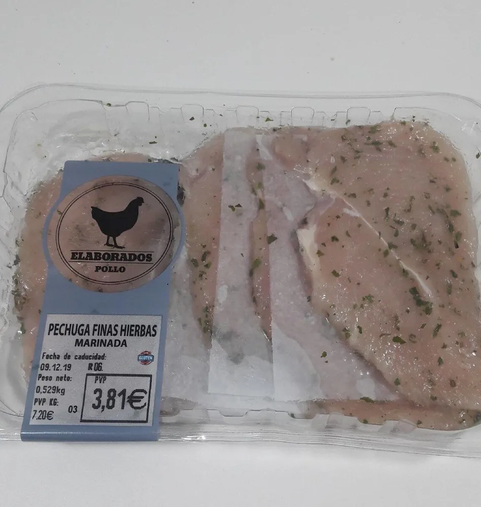 Pechuga finas hierbas