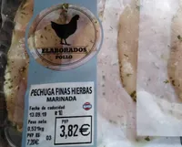 Pechugas Marinadas Finas Hierbas